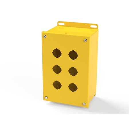 Saginaw Control & Engineering PBX Enclosure SCE-6PBX-RAL1018